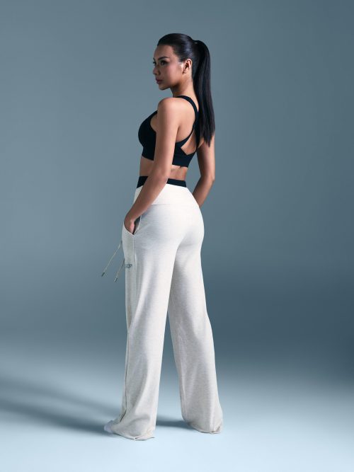 C01 Casual Trousers (Milk Cream)