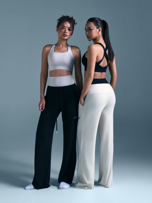 C01 Casual Trousers (Black Heather)