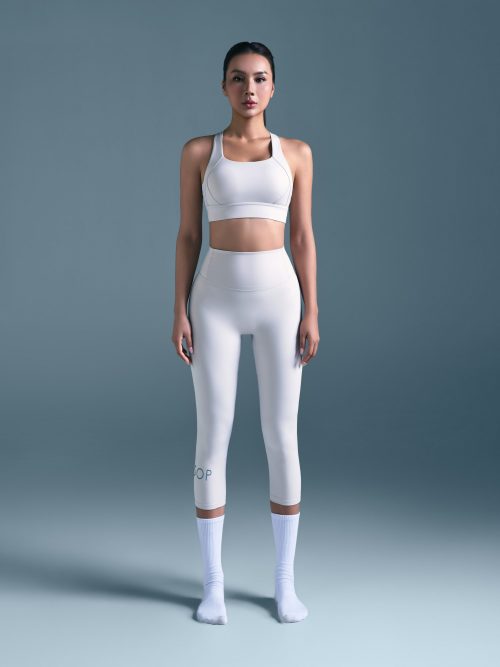 S01 Mid-calf Leggings (Beige)