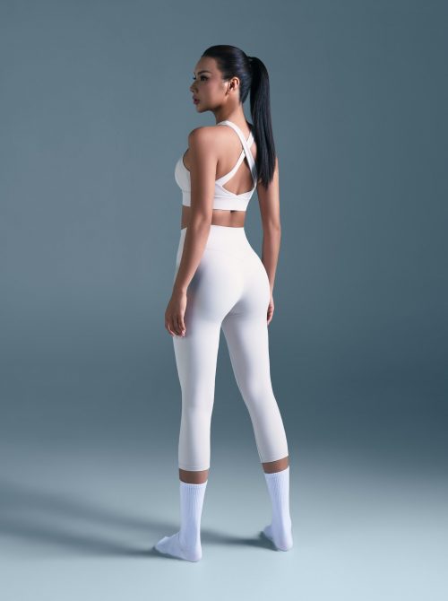 S01 Mid-calf Leggings (Beige)