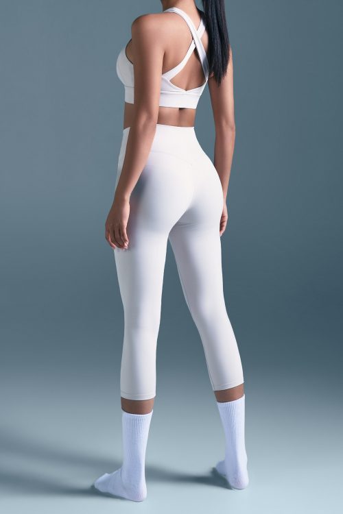 S01 Mid-calf Leggings (Beige)