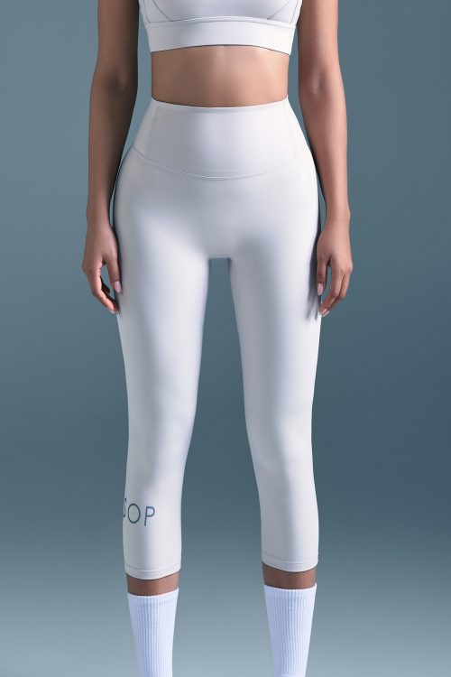 S01 Mid-calf Leggings (Beige)