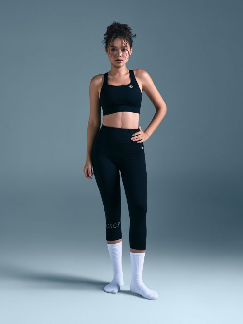 S01 Mid-Calf Leggings (Black)