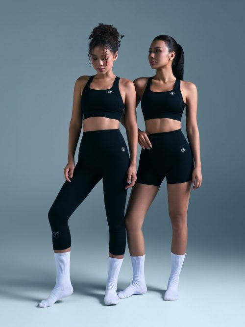 S01 Mid-Calf Leggings (Black)