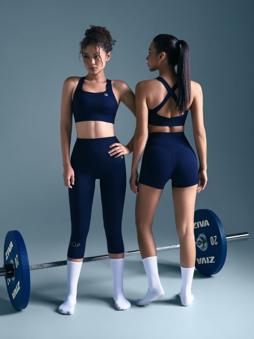 S01 Short Leggings (Navy)
