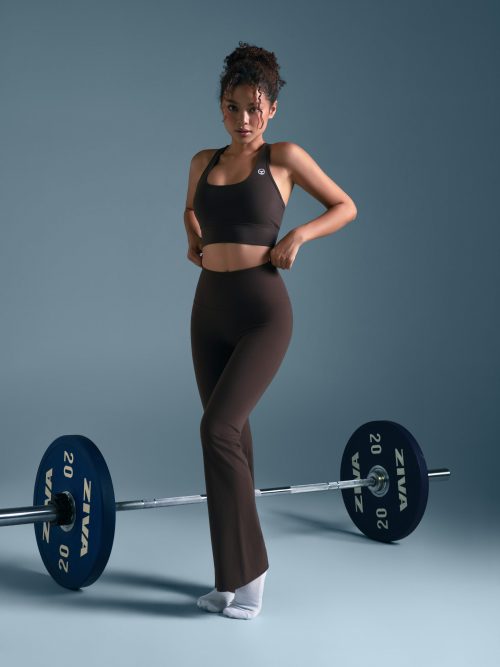 S03 Flared Leggings (Espresso)